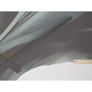 ZEGAR ŚCIENNY GREEN 50X5,5 cm